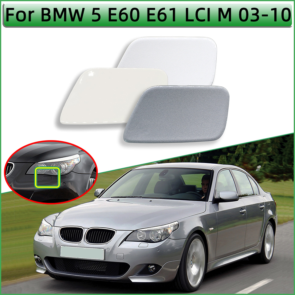 Metallic Spray Paint - Headlamp Washer Nozzle Cover For BMW
