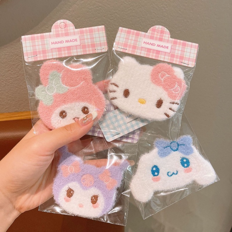 Velcro Hook Loop - Cute Cartoon Hello Kitty Self-adhesive Hook