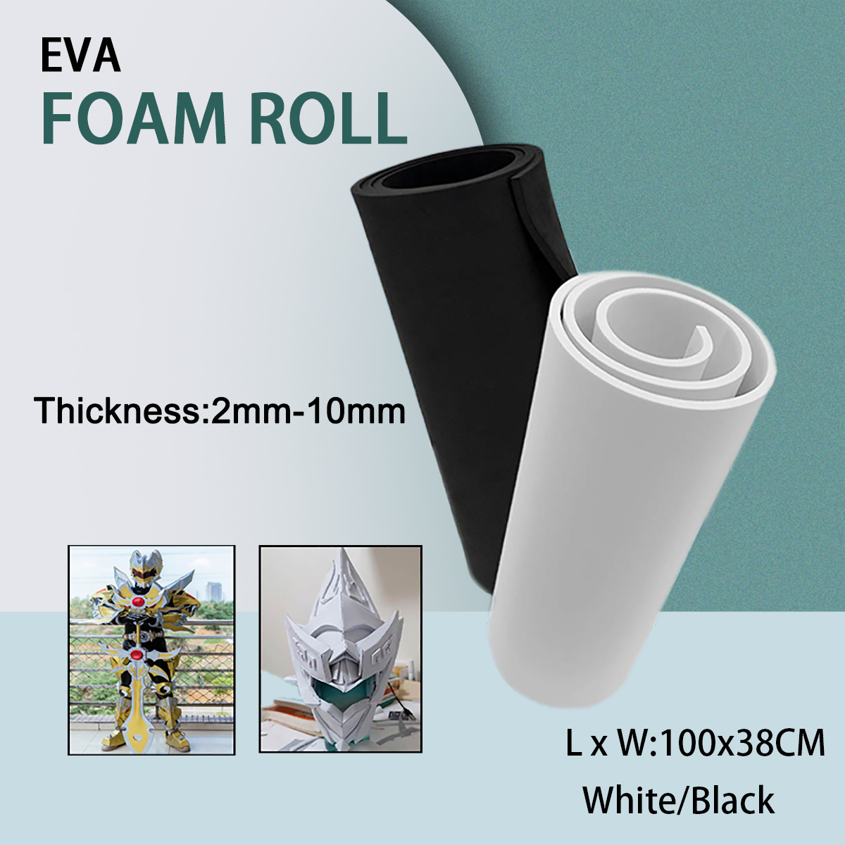 EVA Foam Roll Sponge Paper  2m - Craft Foam Roll avaliação e preço