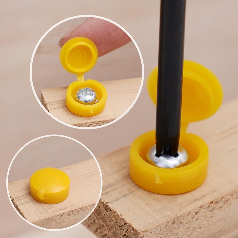 Snap Flip Screw Cover Set Anti - Snap Fastener Set avaliação e preço