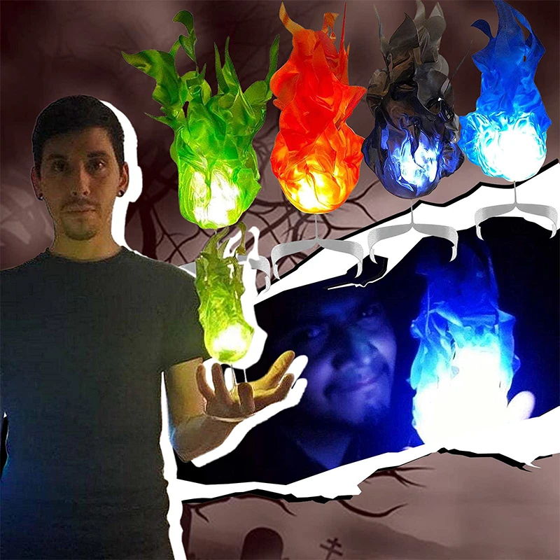 New Halloween Floating Firebal - Cosplay Floating Prop avaliação e preço