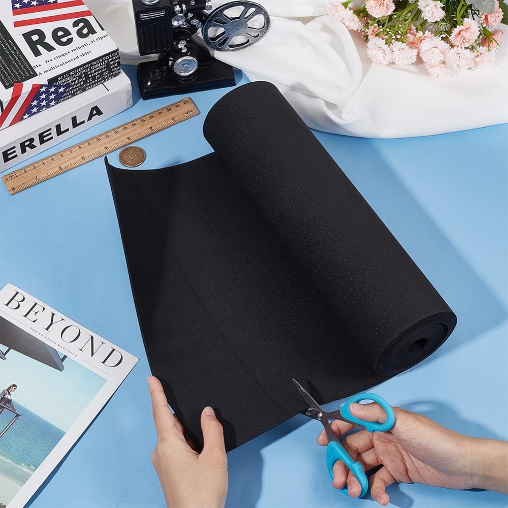 EVA Foam Craft Sheets Black 30 - Craft Foam Roll avaliação e preço
