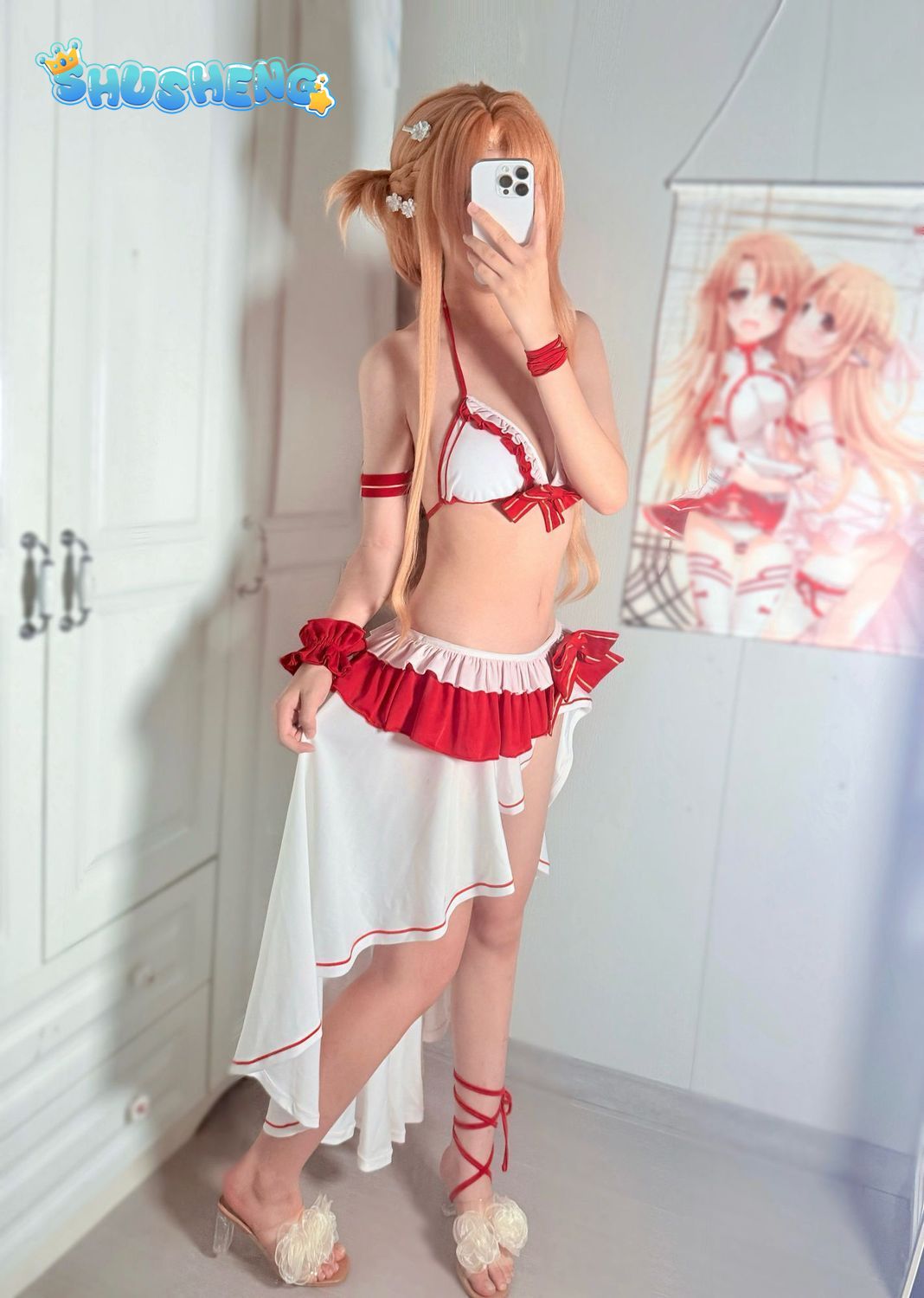 Yuuki Asuna Cosplay Costume An - Cosplay Prop Dagger avaliação e preço