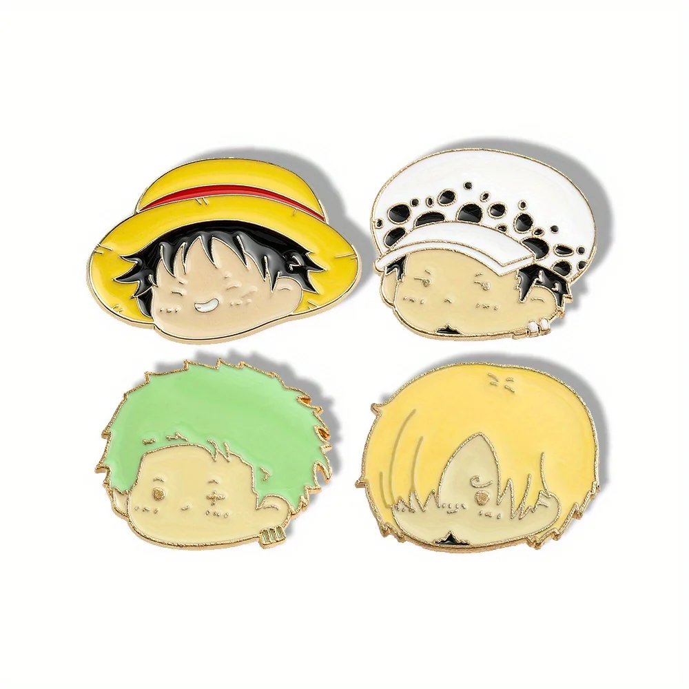 4 Pcs Anime Character Brooch S - Cosplay Prop Bag avaliação e preço