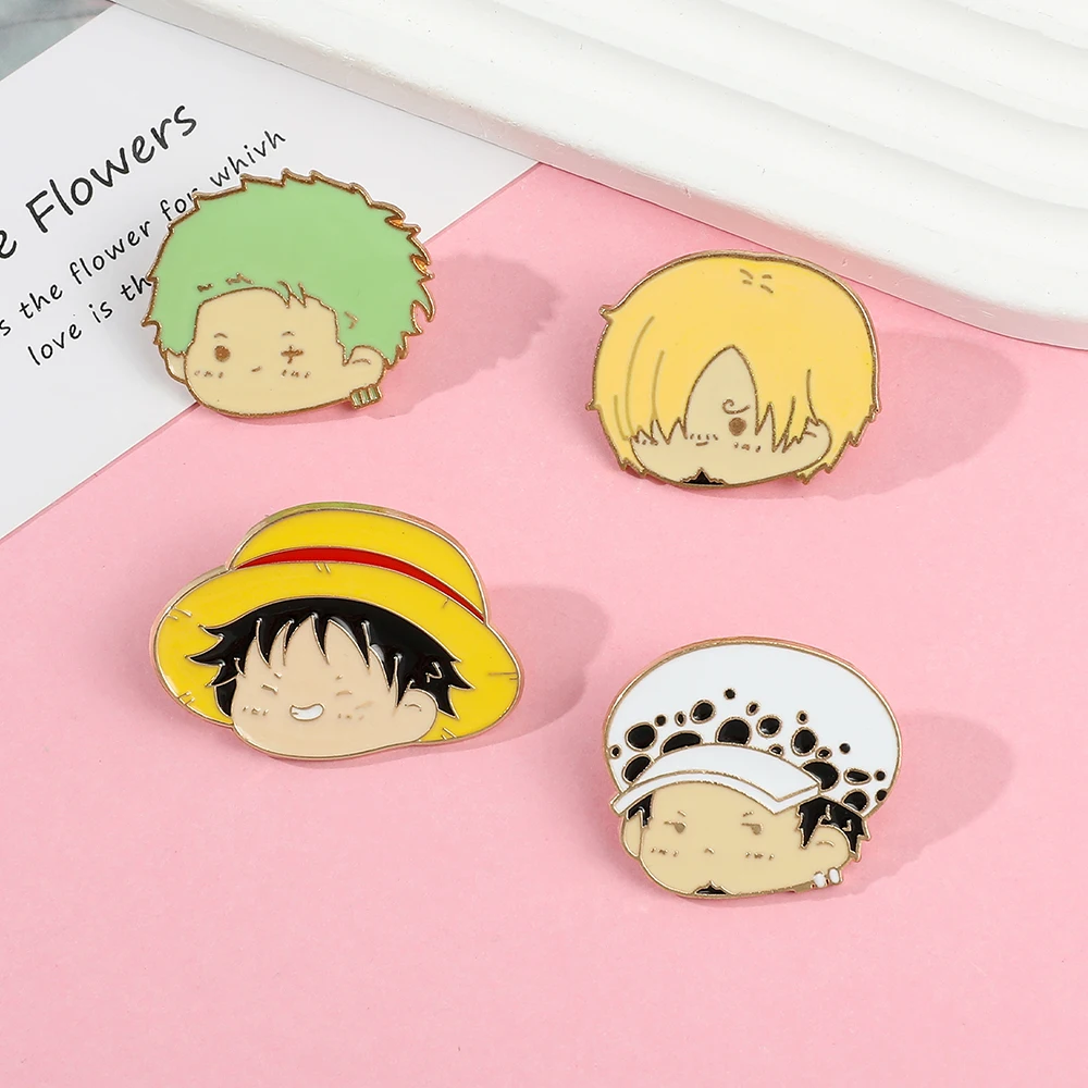4 Pcs Anime Character Brooch S - Cosplay Prop Bag avaliação e preço