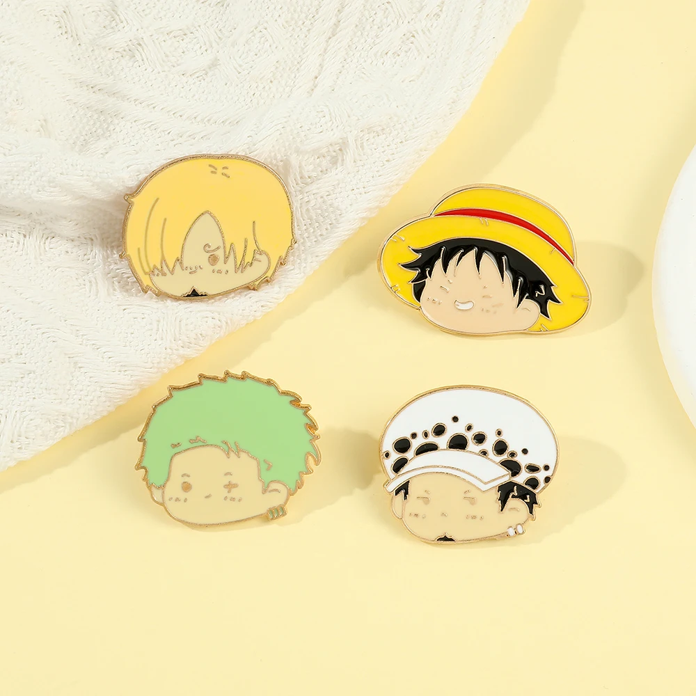 4 Pcs Anime Character Brooch S - Cosplay Prop Bag avaliação e preço