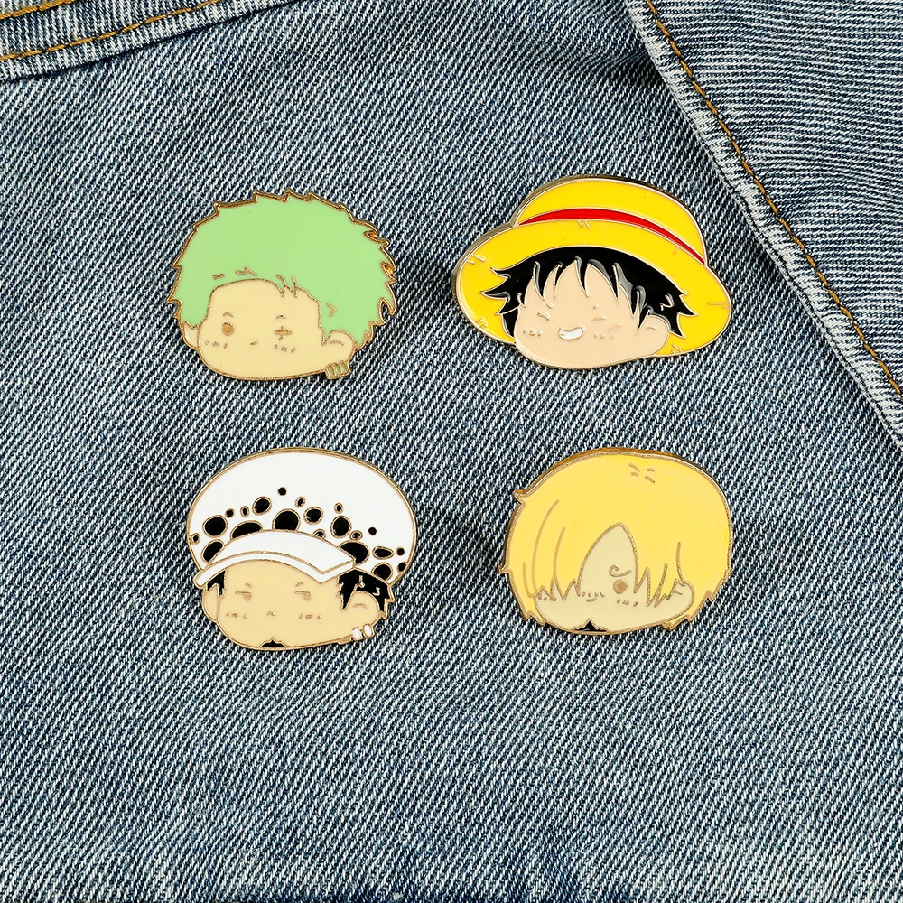 4 Pcs Anime Character Brooch S - Cosplay Prop Bag avaliação e preço