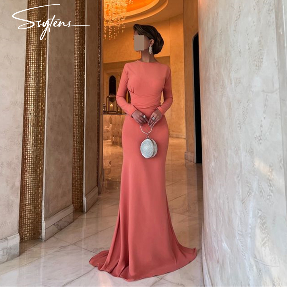 Sexy Blush Orange Satin Mermai - Briar Cosplay Prop avaliação e preço