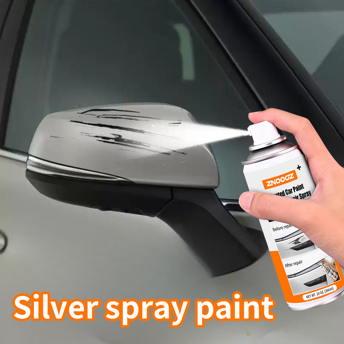 Silver Car Scratch Repair Spra - Metallic Spray Paint avaliação e preço
