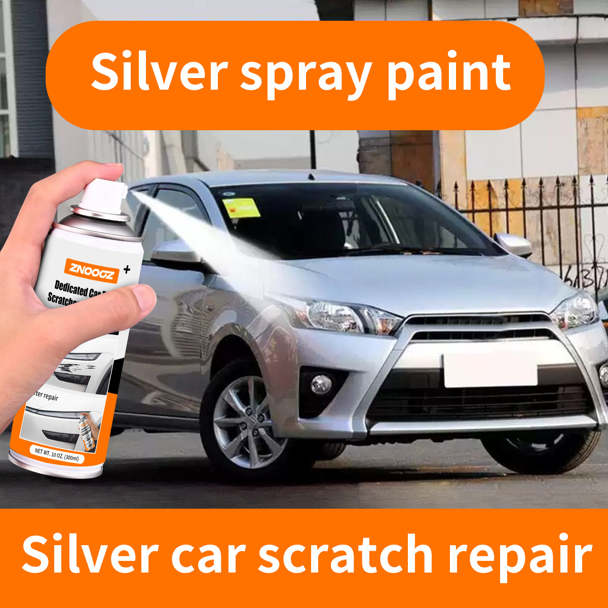 Silver Car Scratch Repair Spra - Metallic Spray Paint avaliação e preço