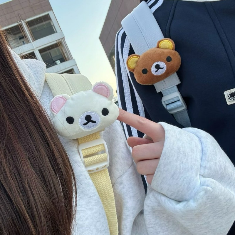 Kawaii Rilakkuma Plush Pendant - Velcro Hook Loop avaliação e preço