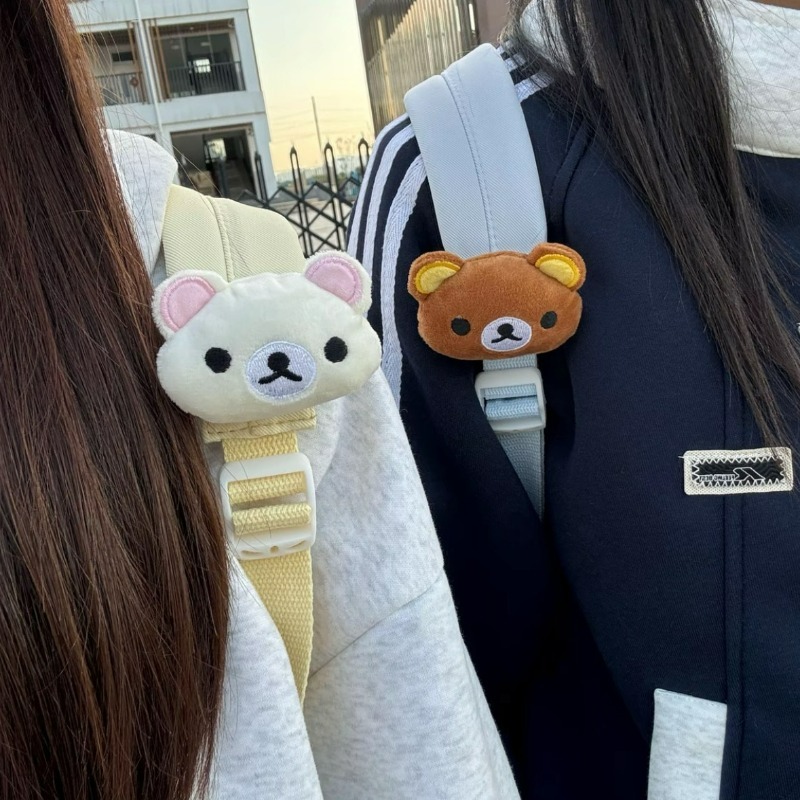 Kawaii Rilakkuma Plush Pendant - Velcro Hook Loop avaliação e preço