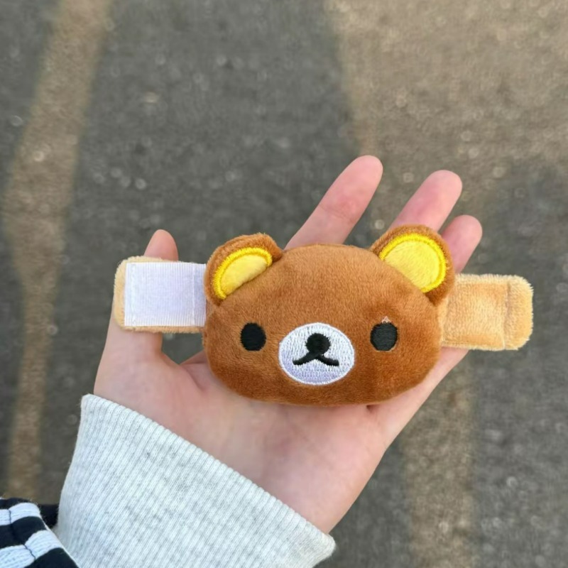 Kawaii Rilakkuma Plush Pendant - Velcro Hook Loop avaliação e preço