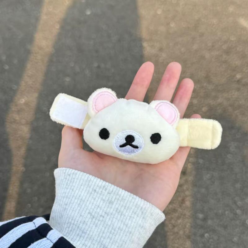 Kawaii Rilakkuma Plush Pendant - Velcro Hook Loop avaliação e preço