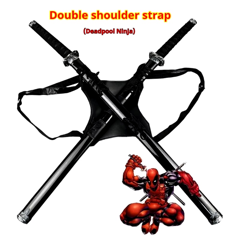New 61cm Deadpool Cos Sets Kat - Cosplay Prop Dagger avaliação e preço