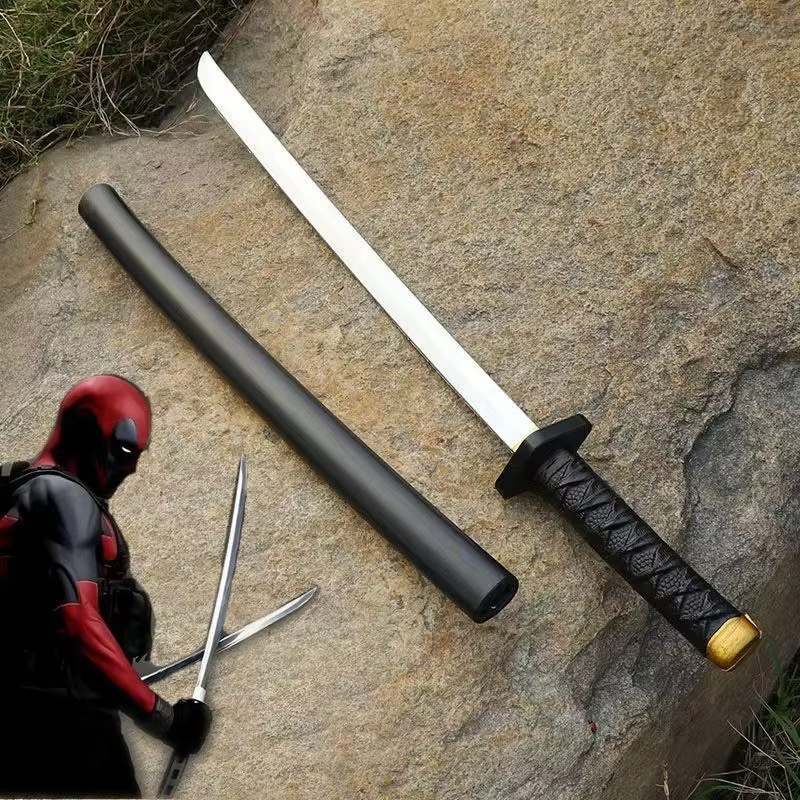 New 61cm Deadpool Cos Sets Kat - Cosplay Prop Dagger avaliação e preço