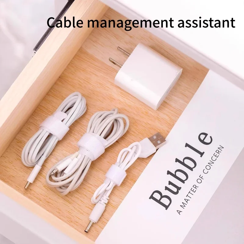 Cut-Free Reusable Cable Organi - Velcro Hook Loop avaliação e preço