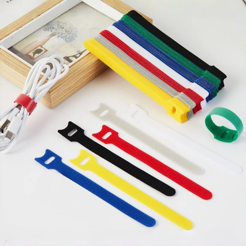 Cut-Free Reusable Cable Organi - Velcro Hook Loop avaliação e preço