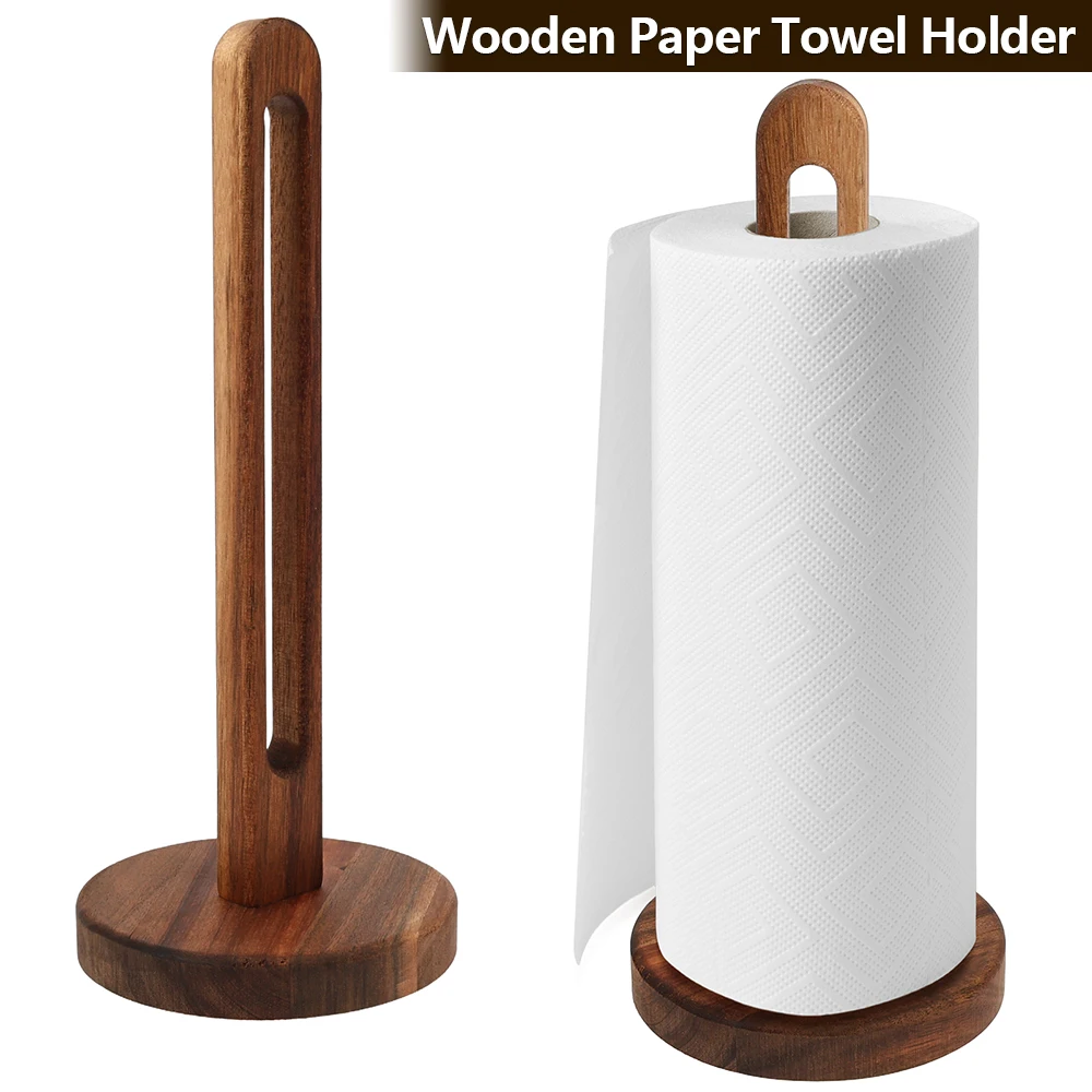 Wooden Paper Towel Holder Stan - Craft Foam Roll avaliação e preço