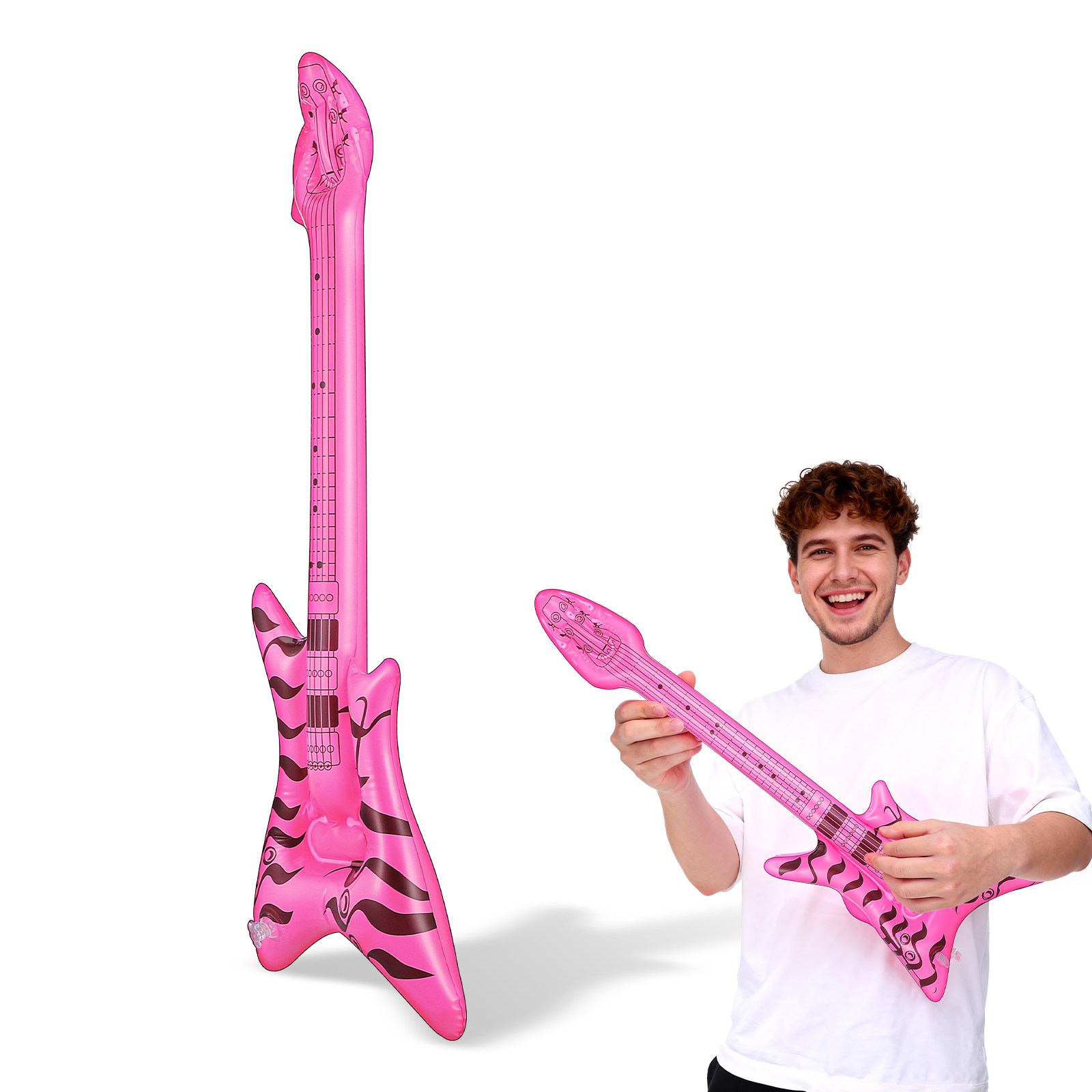 Inflatable Guitar Prop Premium - Easy Cosplay Prop avaliação e preço