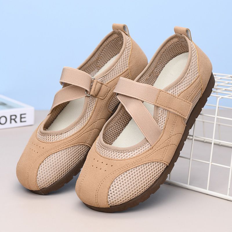 2026 Summer New Women's Mesh M - Velcro Hook Loop avaliação e preço