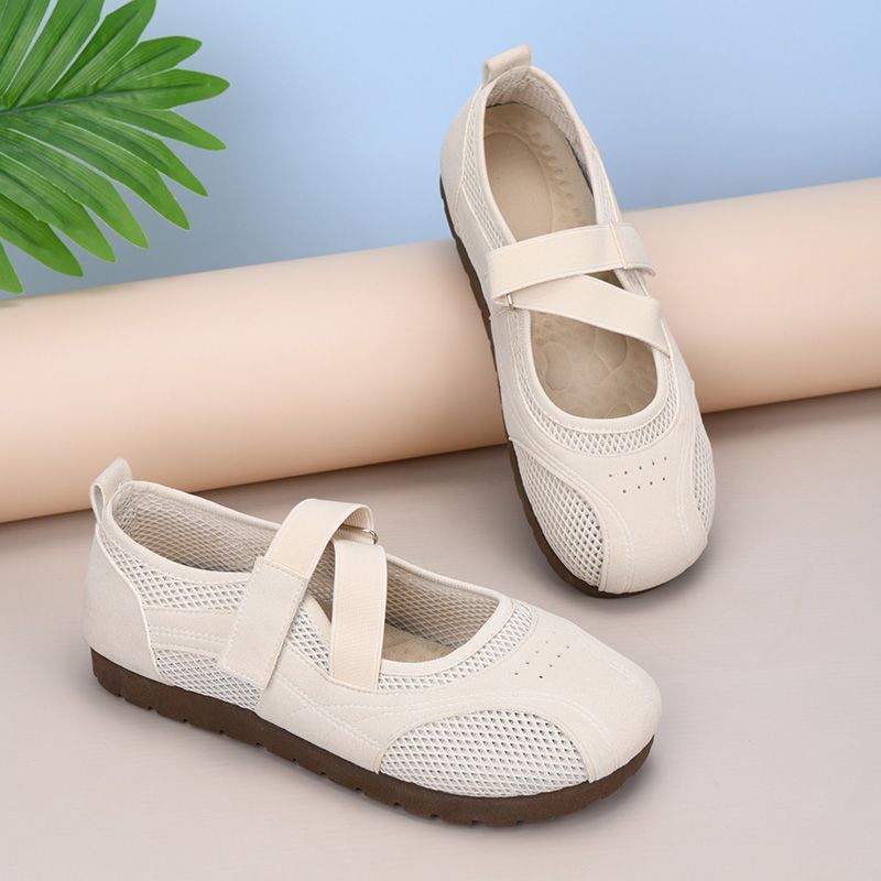 2026 Summer New Women's Mesh M - Velcro Hook Loop avaliação e preço