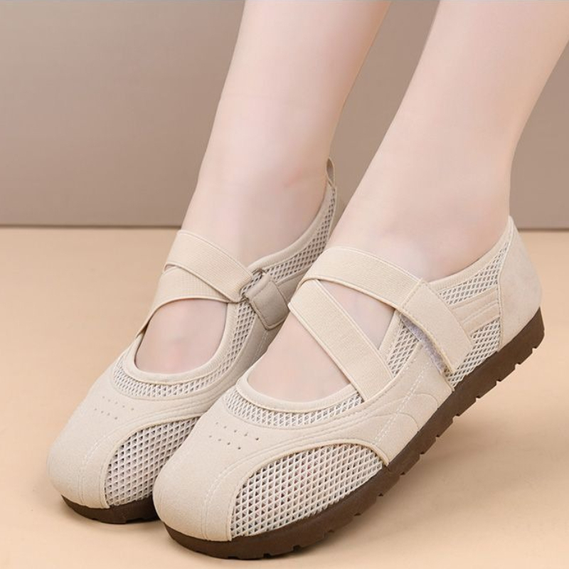 2026 Summer New Women's Mesh M - Velcro Hook Loop avaliação e preço