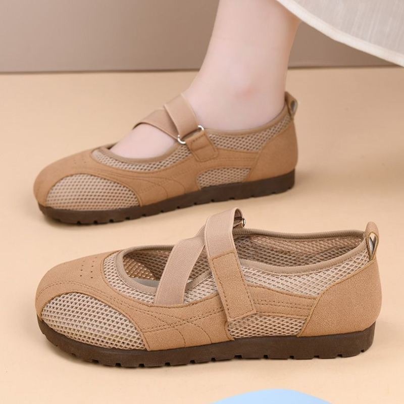 2026 Summer New Women's Mesh M - Velcro Hook Loop avaliação e preço