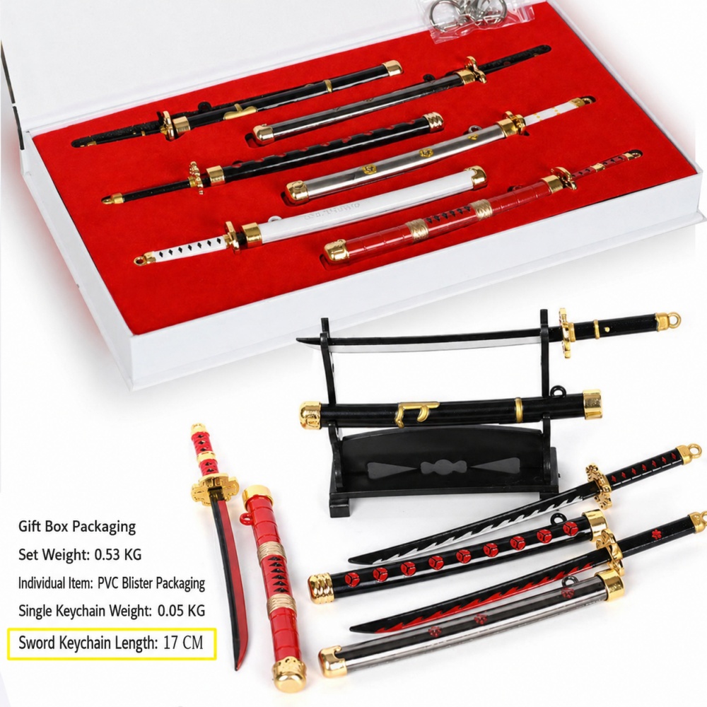 Anime One Piece Zoro Sword Key - Cosplay Prop Dagger avaliação e preço