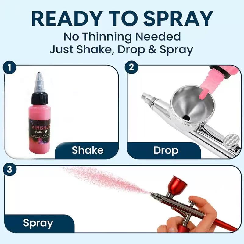 12/28 Color 30ml Spray Gun Pig - Metallic Spray Paint avaliação e preço