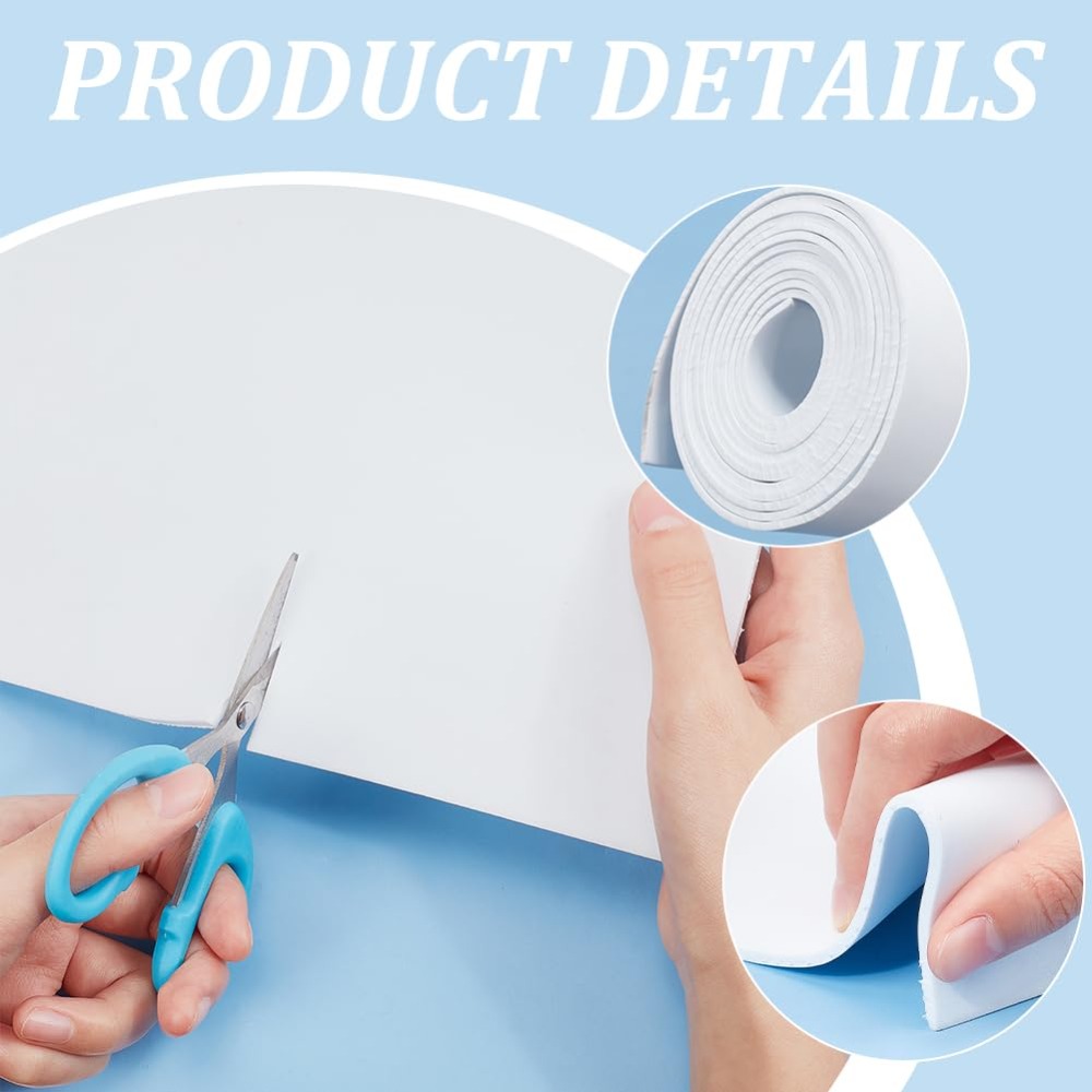 Adhesive EVA Foam Roll For Art - Craft Foam Roll avaliação e preço