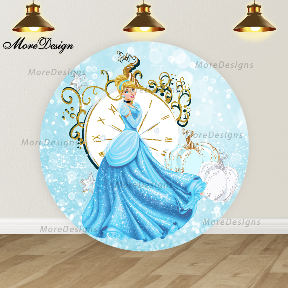 Cinderella Round Backdrop Baby - Briar Cosplay Prop avaliação e preço