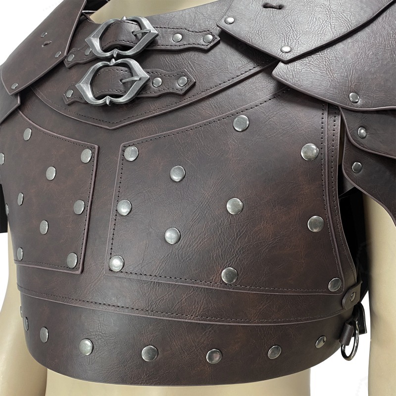 Medieval Studded Shoulder Ches - Cosplay Props avaliação e preço