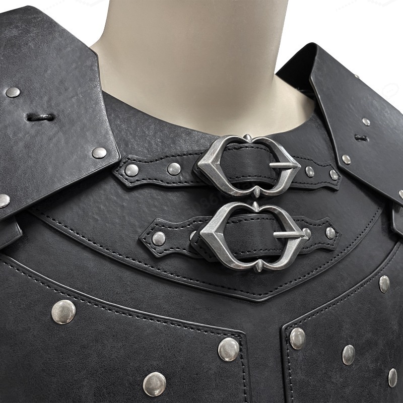 Medieval Studded Shoulder Ches - Cosplay Props avaliação e preço