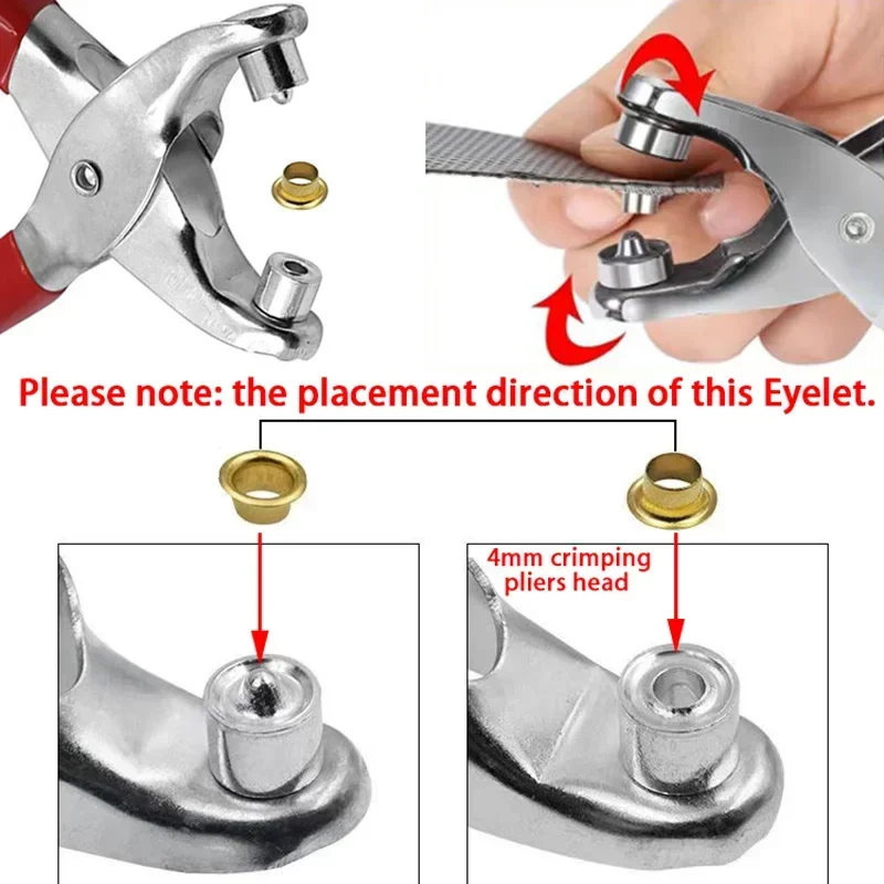 100pcs Prong Rings 4mm Buckle  - Snap Fastener Set avaliação e preço