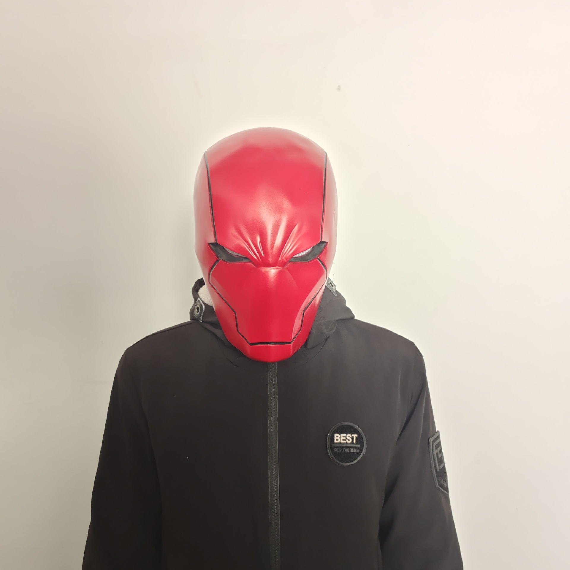 Movie Cosplay Red Hood Mask Ar - Fallout Cosplay Prop avaliação e preço