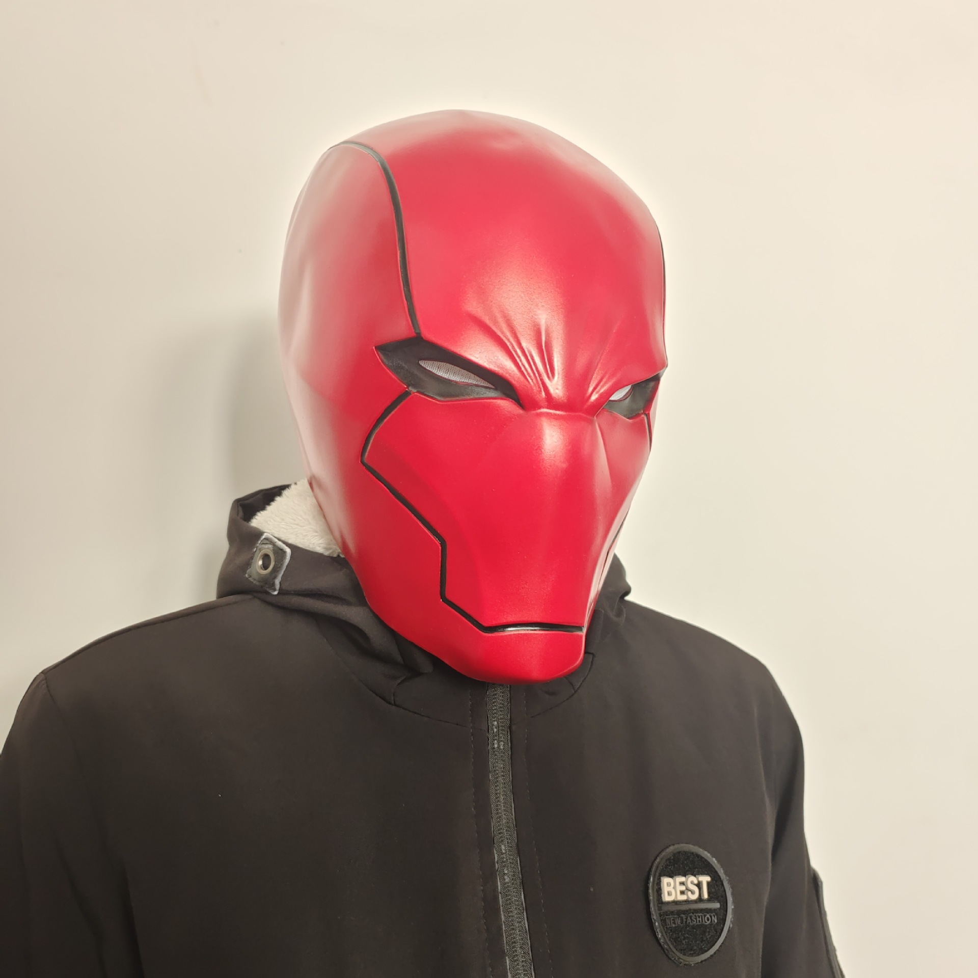 Movie Cosplay Red Hood Mask Ar - Fallout Cosplay Prop avaliação e preço