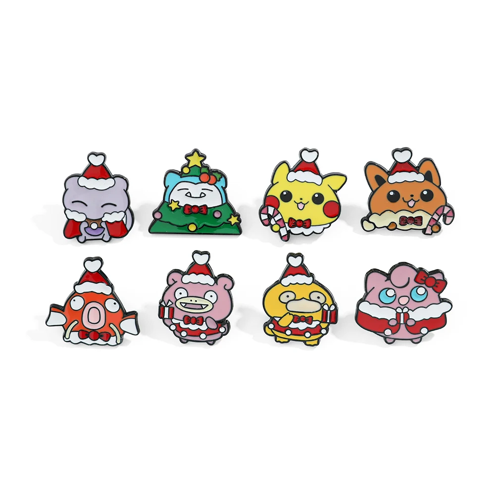 8 Pcs Christmas Slowpoke Brooc - Cosplay Prop Bag avaliação e preço