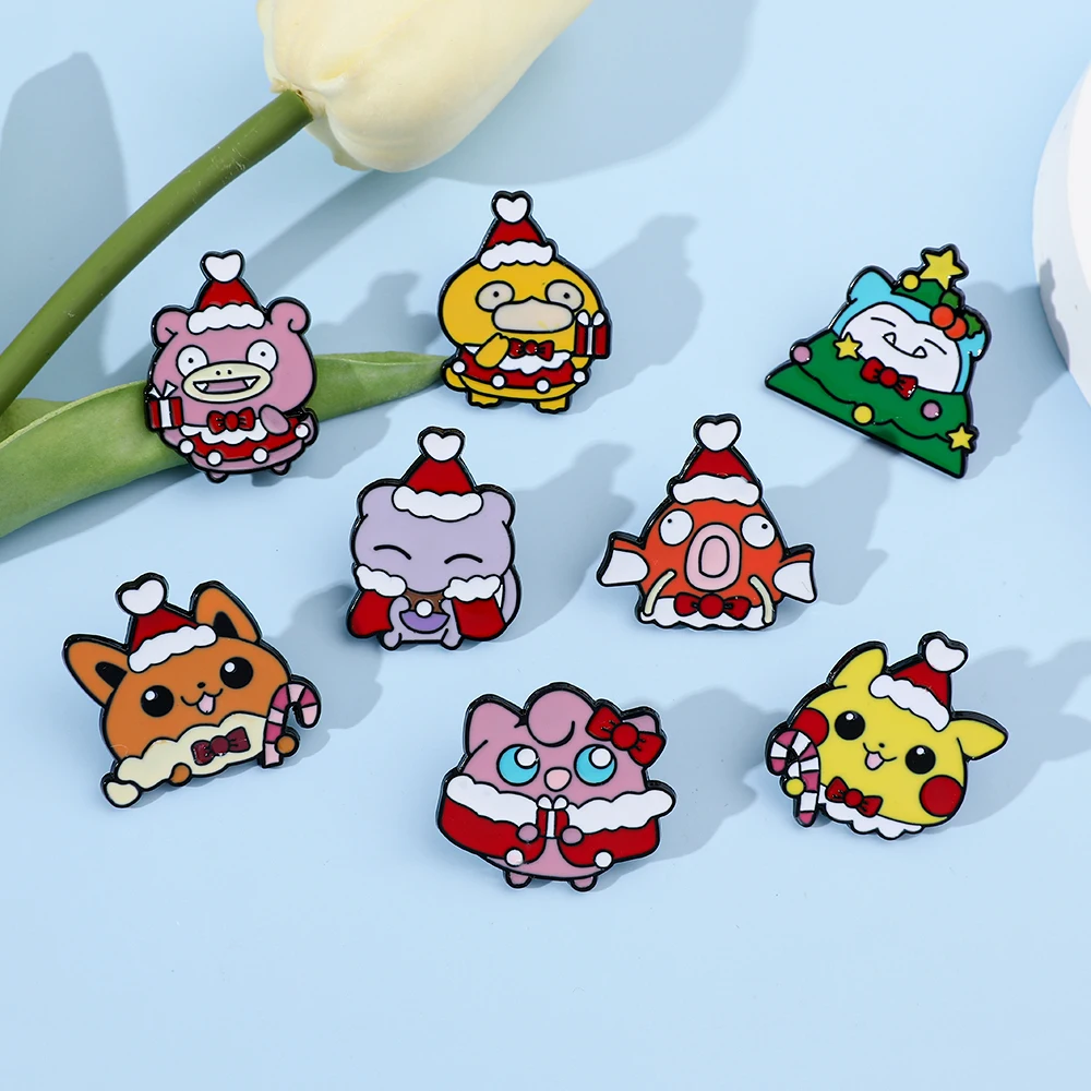 8 Pcs Christmas Slowpoke Brooc - Cosplay Prop Bag avaliação e preço