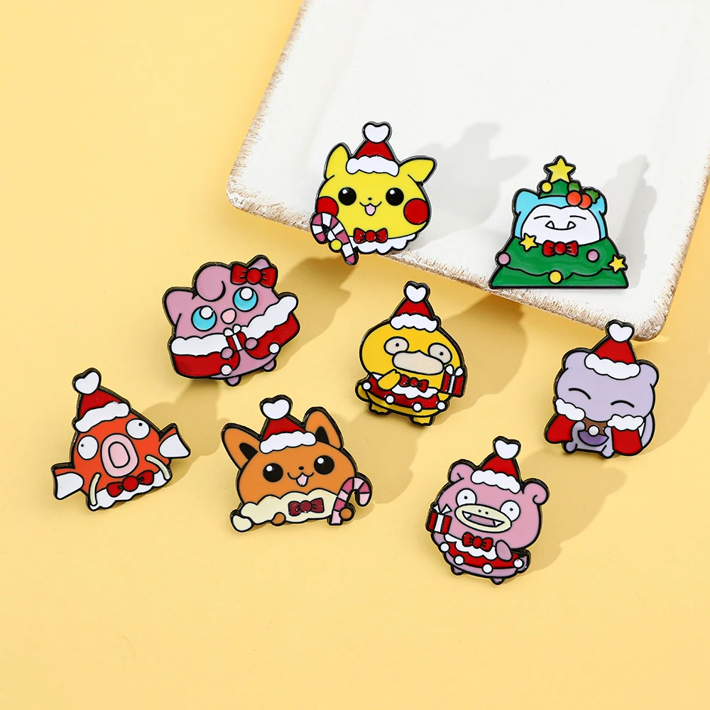 8 Pcs Christmas Slowpoke Brooc - Cosplay Prop Bag avaliação e preço