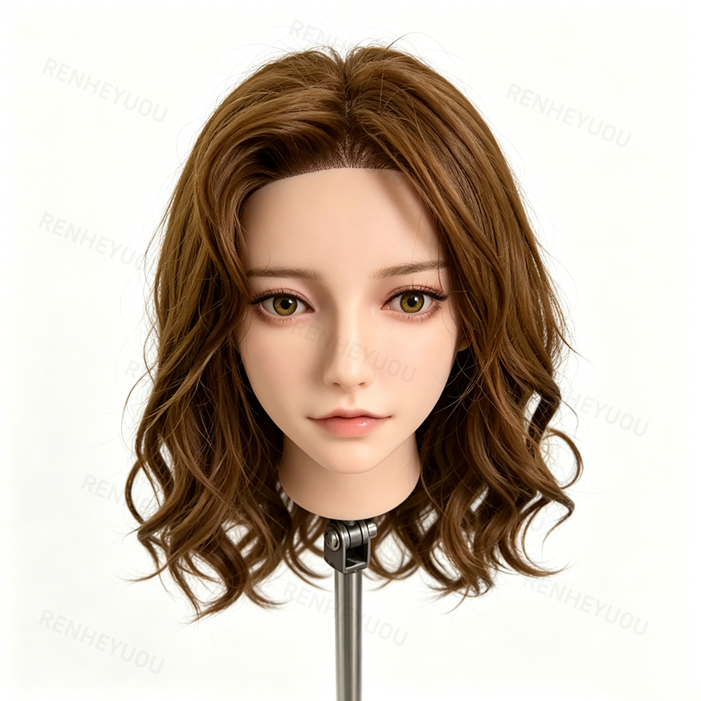 Real Silicone Female Head Mode - Easy Cosplay Prop avaliação e preço
