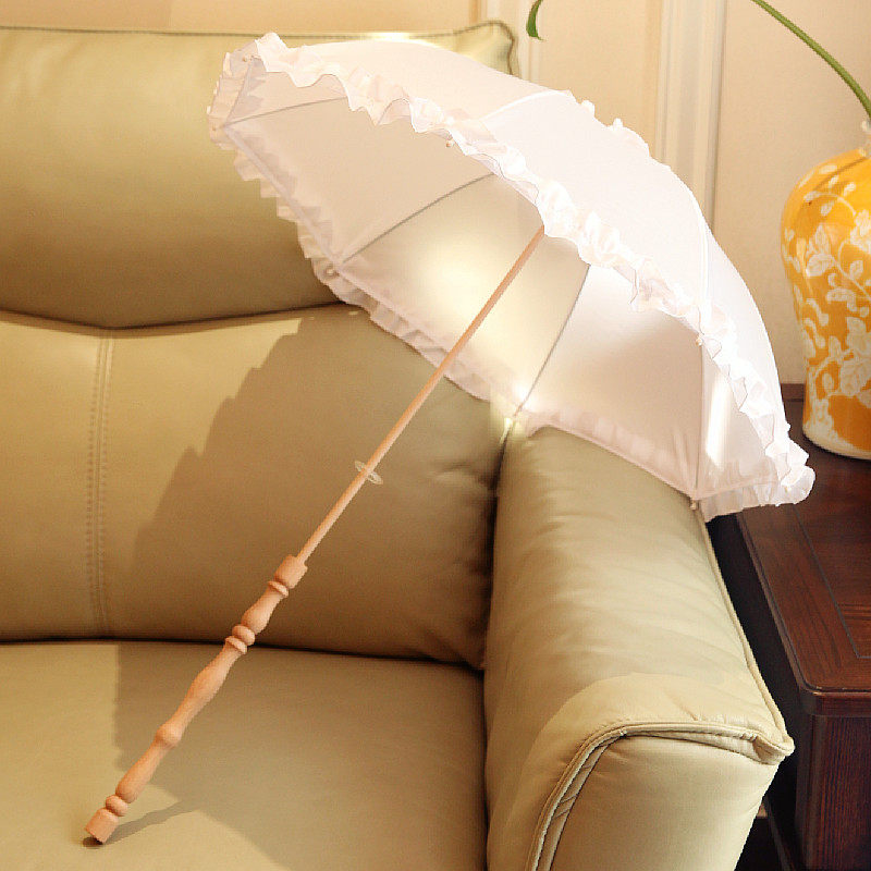 Floating feather parasol, wood - Cosplay Floating Prop avaliação e preço