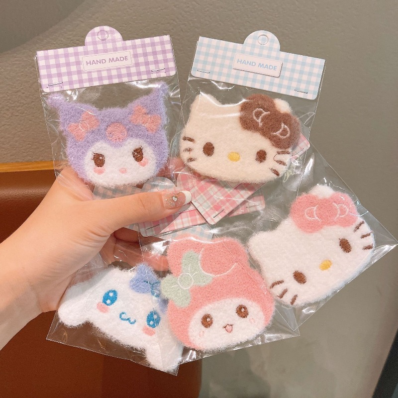 Cute Cartoon Hello Kitty Self- - Velcro Hook Loop avaliação e preço