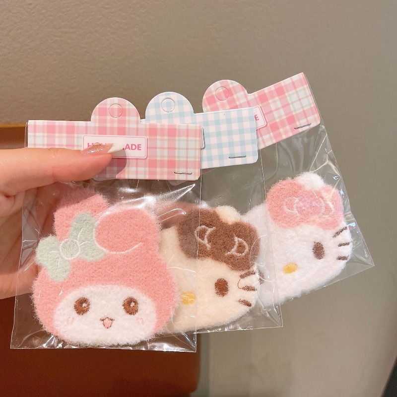 Cute Cartoon Hello Kitty Self- - Velcro Hook Loop avaliação e preço