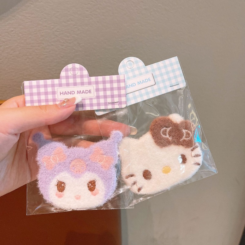 Cute Cartoon Hello Kitty Self- - Velcro Hook Loop avaliação e preço