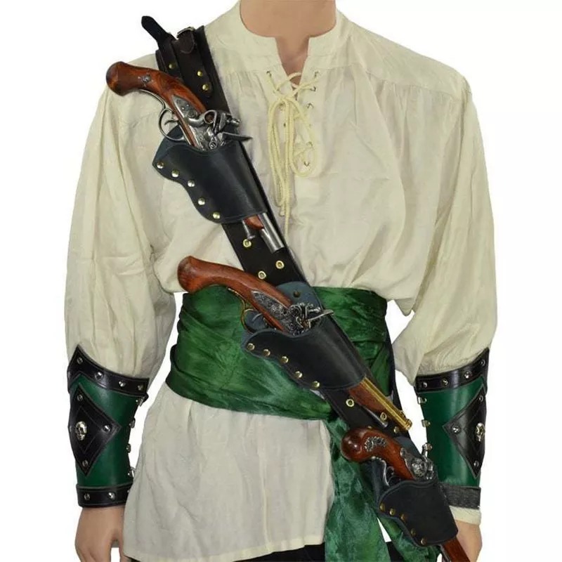 Renaissance Pirate Flintlock P - Cosplay Prop Bag avaliação e preço