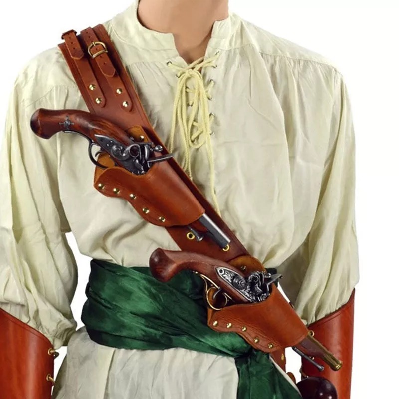 Renaissance Pirate Flintlock P - Cosplay Prop Bag avaliação e preço
