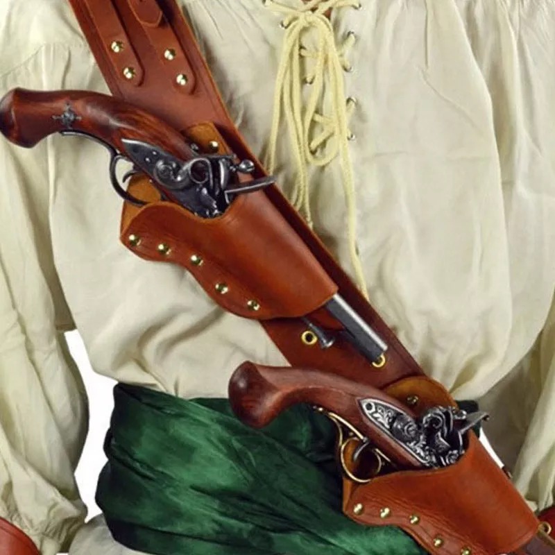 Renaissance Pirate Flintlock P - Cosplay Prop Bag avaliação e preço