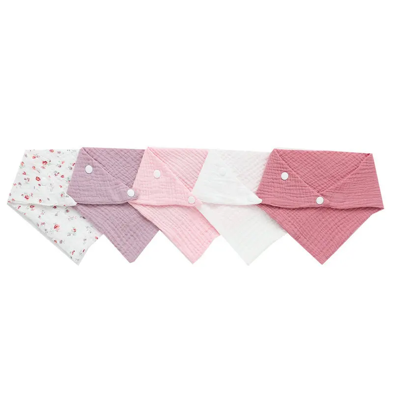 5Pcs/Set Newborn Baby Bibs Fee - Snap Fastener Set avaliação e preço