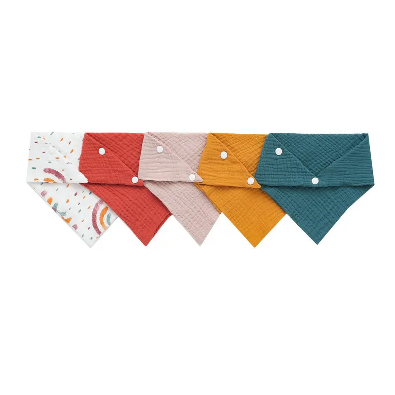 5Pcs/Set Newborn Baby Bibs Fee - Snap Fastener Set avaliação e preço